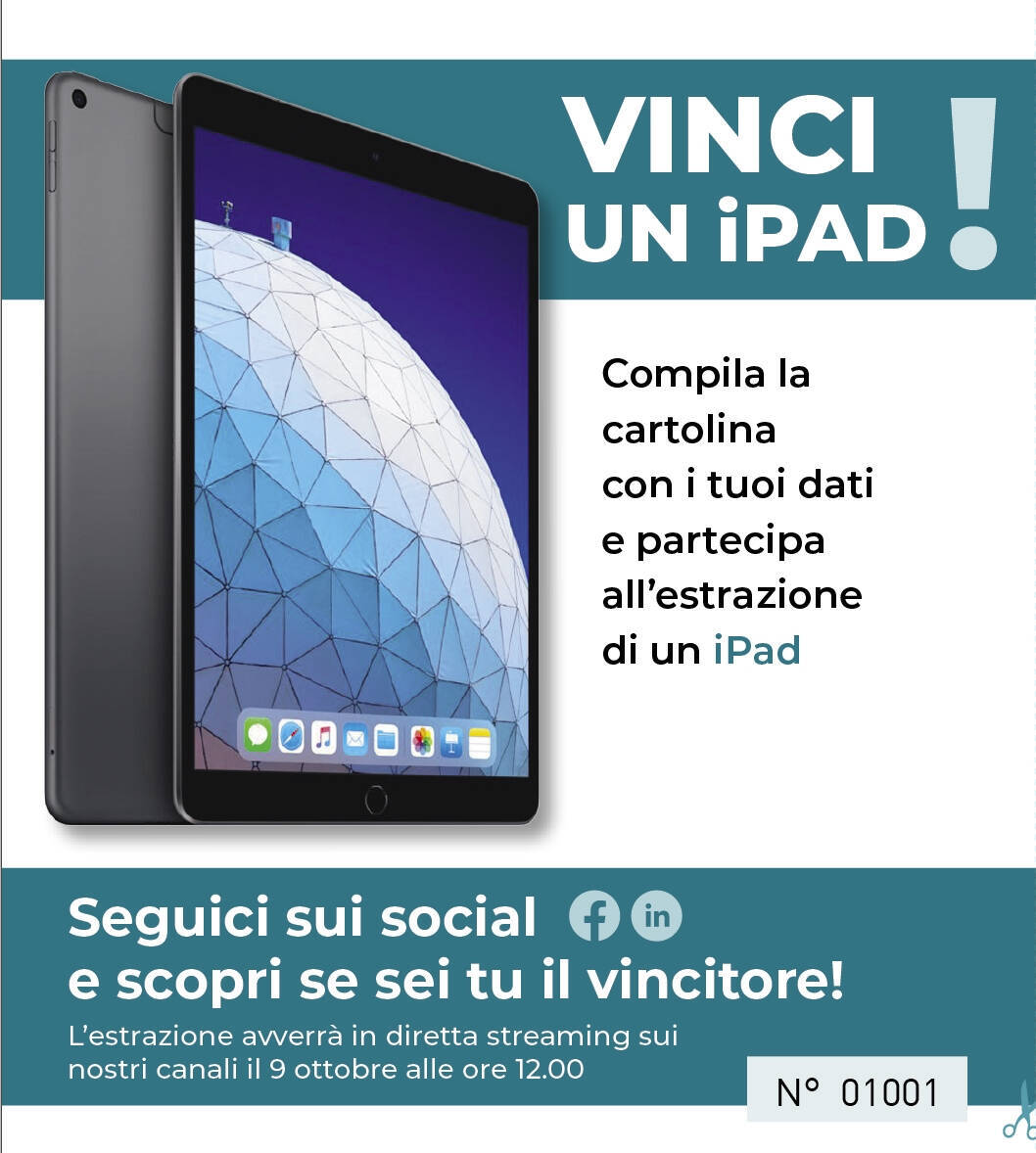 Vinci un iPad con Siramed