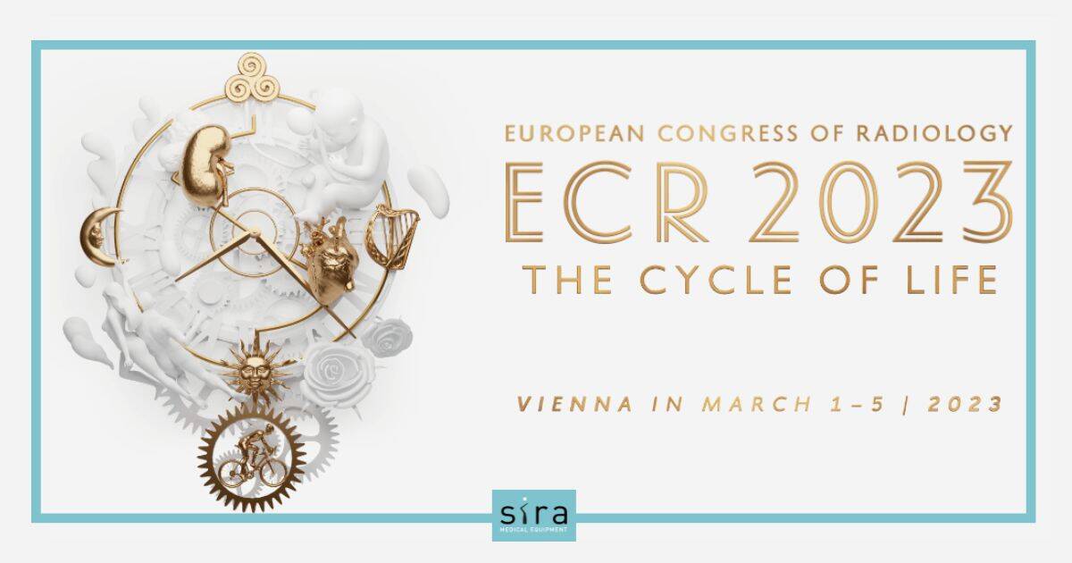 Sira sarà presente al prossima edizione del congresso ECR (European Congress of Radiology) dell’Associazione Europea di Radiologia che si terrà a Vienna dal 1 al 5 marzo.